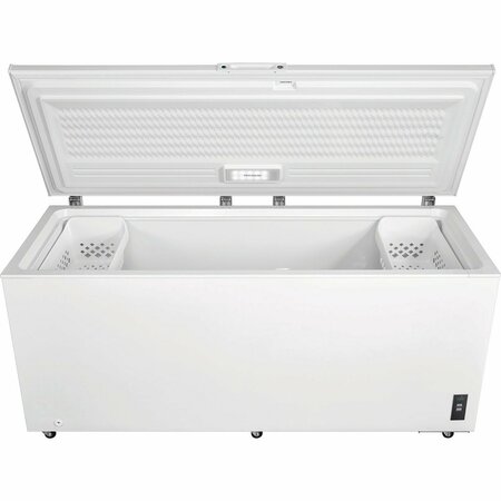 ALMO 19.8 Cu. Ft. Manual Defrost Chest Freezer with LED Lighting and 2 Baskets FFCL2042AW